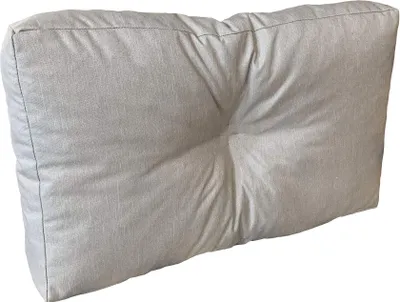 Produktbild von Pillows24 - Palettenkissen wasser- und UV-beständig - Seitenkissen | Polster für Europaletten 120x80 - Palettenmöbel - Outdoor/Indoor, Cappuccino