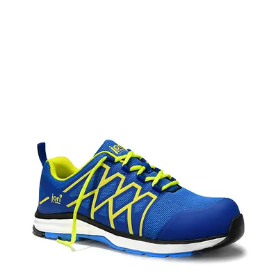 Produktbild von Sicherheitshalbschuh jo_SWIFT blue-yellow Low ESD S1P, Gr. 43 Jori 12071