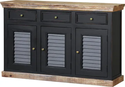 Produktbild von home24 Sideboard mit 3 Türen - Mango Massiv