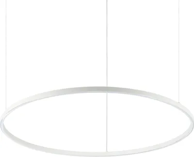 Produktbild von Moderne Hängeampel Aluminium-Kunststoff Weiß Led 55W 4000K D90Cm