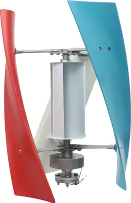 Obrázok produktu pre Veterná turbína, vertikálna os, výkon 100 W, BIELA
