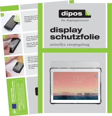 Produktbild von 1x Schutzfolie für XGODY TB01 10.1 Zoll matt Displayschutzfolie Folie Display Schutz dipos