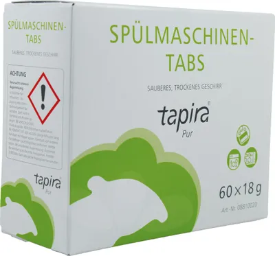 Produktbild von tapira Spülmaschinen Tabs 08810020 60 St./Pack.