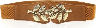 Zdjęcie produktu dla Pasek Retro TO-33075 - Brązowy Elegancki Dodatek KP33075