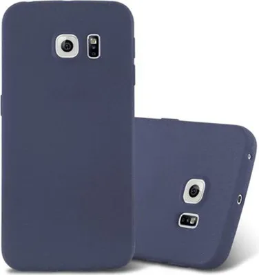 Obrázek produktu pro Cadorabo Protective Case for Samsung Galaxy S6 EDGE Blue Pouzdro na mobilní telefon TPU Case Cover Case
