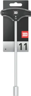 Produktbild von INBUS® 71932 T-Griff Außensechskant Steckschlüssel 11mm, mit HybridTouch —  Germany