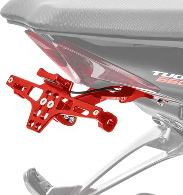 Obrázek produktu pro Držák registrační značky pro MV Agusta Brutale 800/ RR / 675 NH2 červený