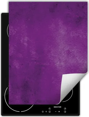 Produktbild von DarHaus Herdabdeckplatte Einteilig Küche Abdeckplatte für Glaskeramikfeld Abdeckung Induktionskochfeld Aufrollbare Matte 40x52 cm, violett