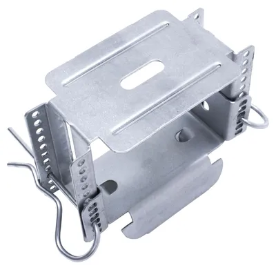 Produktbild von PROTEKTOR Direktabhänger Deckenabhänger justierbar für CD Profil 60/27 100 Stück, 59 - 108mm Silber Zubehör Deckenprofile Trockenbau, Germany