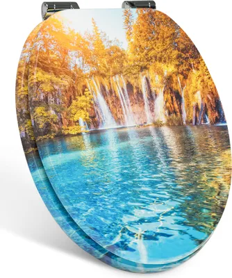 Produktbild von Xonic Design WC-Sitz - Premium Klo-Deckel - Toilettensitz mit Absenkautomatik MDF107