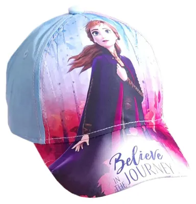 Produktbild von Disney Die Eiskönigin Anna Elsa Kinder Baseball Kappe Basecap – Anna / 52 cm