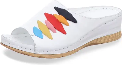 Produktbild von Gemini Damen Pantolette weiß Größe 41
