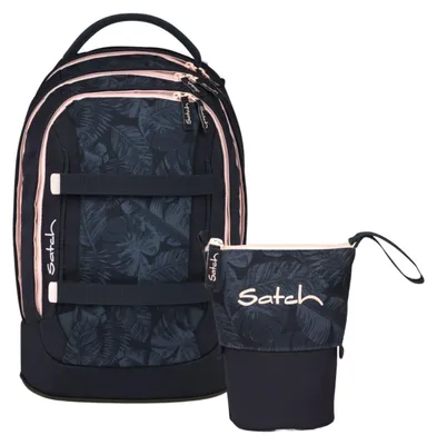 Produktbild von Satch, Schulrucksack-Set PACK Midnight Jungle 2-teilig, ab 5. Klasse