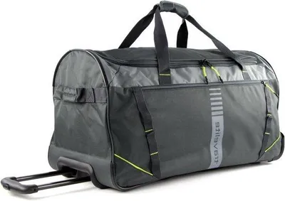 Productafbeelding van Reistas met wieltjes - Weekendtas - Ruim Reizen - Lichtgewicht ontwerp - 71 cm - Antraciet