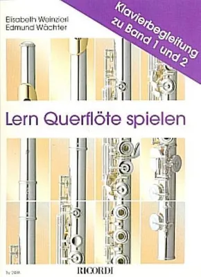 Produktbild von Lern Querflöte spielen Klavierbegleitungzu Band 1 und 2