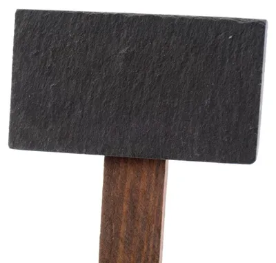 Produktbild von Gartenstecker Schiefer, 7,5 x 34 cm braun/schwarz