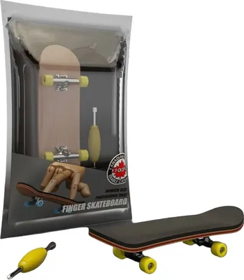 Obrázok produktu pre Finger Skateboard - Žltá | Zábava pre prsty KP25806