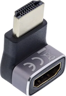 Produktbild von InLine 17991G, HDMI A, HDMI A, Schwarz, Grau
