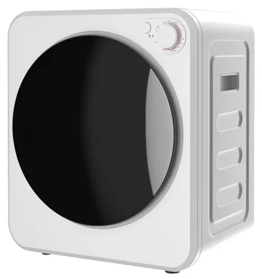 Produktbild von HOMCOM Mini Wäschetrockner 4 kg mit 5 Programme bis zu 60℃ 800W/400W Weiß