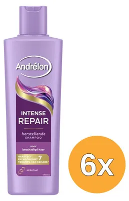 Produktbild von 6x Andrelon Shampoo – Intensive Pflege 250 ml