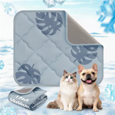 Immagine prodotto di Solidchoice - Tappetino refrigerante per cani e gatti, 60 x 50 cm