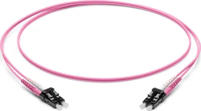 Produktbild von Corning LWL-Patchkabel LC/LC OM4 50/125,5m,vi F050502Q2Z20005M-VI (F050502Q2Z20005M-VI)