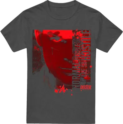 Image de Dexter - T-shirt "normal" pour homme/femme unie TV15335 (M) (Charbon de bois)