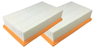 Immagine prodotto di il set di 2 filtri di ricambio Comedes può essere utilizzato al posto dei filtri Kärcher 6.904-367.0