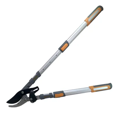Zdjęcie produktu dla Nożyce do gałęzi, typ bypass, powłoka teflonowa, stal SK5, trzonek teleskopowy 70–88 cm, Richmann Exclusive
