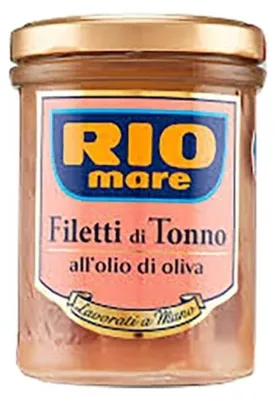 Produktbild von Thunfischfilets in Öl Filetti di Tonno Lavorati a Mano All'olio di Oliva 180g - Rio Mare