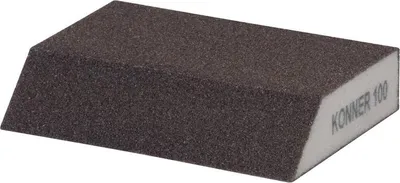 Productafbeelding van Houba KONNER P100, 125x90x65x25 mm, schuurspons, afgeschuind
