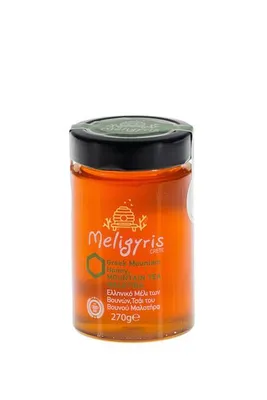 Produktbild von Meligyris Honig 270 g aus Kreta Sideritis Natürlich – Malotira, Bergtee