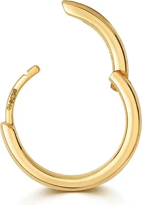 Produktbild von 9 Karat (375) Gold Damen - Einzel Knorpel Creole - 12mm; TRS36941MM12