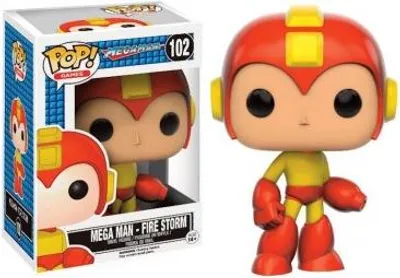 Image de Figurine Funko POP! PVC Mega Man - Fire Storm (102)