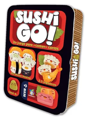 Zdjęcie produktu dla Devir - Gra planszowa Sushi Go, wielokolorowa, Bgsushi Różne