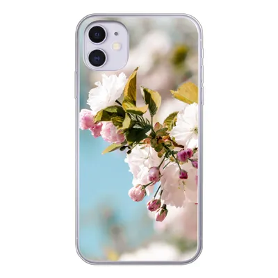 Produktbild von MuchoWow® Handyhülle Schutzhülle Hülle für iPhone 11 Blumen - Blüte - Frühling Silikon Softcase Handy Hülle - Handytasche