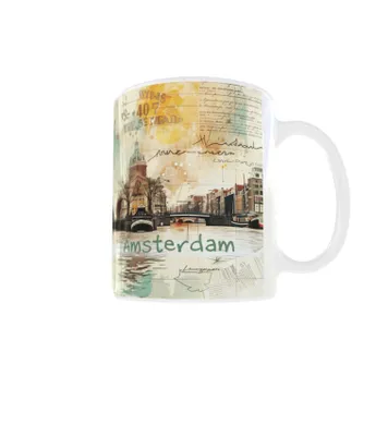 Obrázek produktu pro Hrnek 300ml Holiday City Travel Nizozemsko Amsterdam