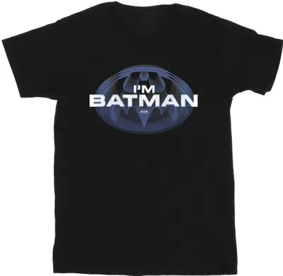 Produktbild von DC Comics - "I'm Batman" T-Shirt für Herren BI52146 (L) (Schwarz)