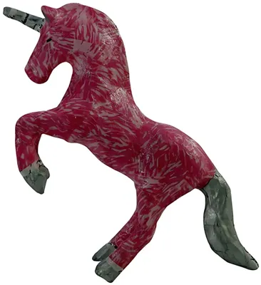 Immagine prodotto di decopatch AP143O decopatch Pappmaché-Figur "Einhorn", 120 mm