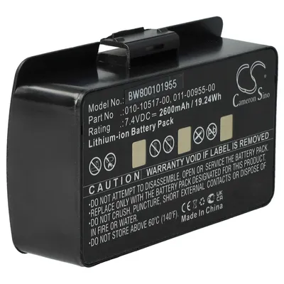 Produktbild von vhbw Akku Ersatz für Garmin 010-10517-00, 010-10517-01, 011-00955-00, 01070800001 für GPS Navigation Navi (2600 mAh, 8,4 V, Li-Ion)