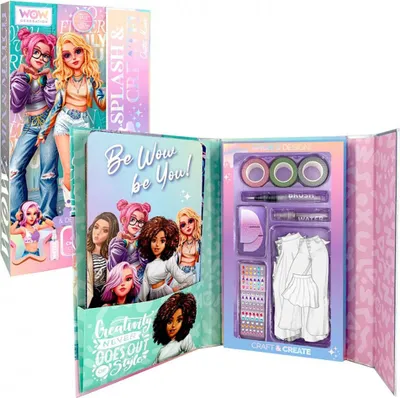 Obrázok produktu pre Kids Euroswan Sada návrhárky Fashion Splash & Create - WOW Generation