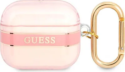 Zdjęcie produktu dla Guess  GUA3HHTSP AirPods 3 coverróżowy/pink Strap Collection