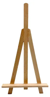 Mini-Staffelei aus Holz 25 cm – Dekoständer für Fotos & Kunst
