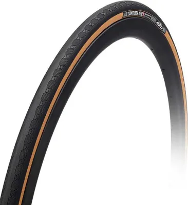 Zdjęcie produktu dla Opona Tufo Comtura 4TR 25 28x1.00 cala 25-622 czarno-beżowa TLR składana