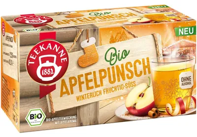 Produktbild von Teekanne Apfelpunsch  18er
