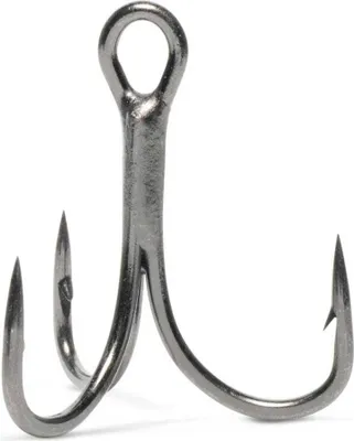 Produktbild von VMC 7554 Hypercut 2X-Strong Hook - 5 Drillingshaken, Größe/Farbe:Gr. 2 / Verzinnt