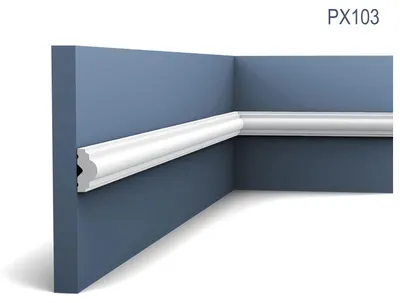 Produktbild von Orac Decor PX103 AXXENT Profilleiste Zierleiste Wand-Einrichtungs-Fries-Leiste | 2 m