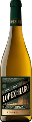 Produktbild von Hacienda Lopez de Haro Reserva Blanco 2018 Weißwein Spanien RIOJA D.O.C 75.00 cl 12.5 %