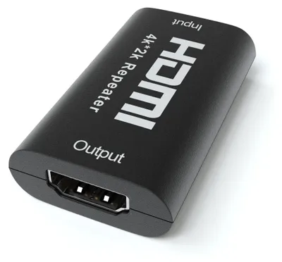 Produktbild von 4K HDMI Repeater Signal Verstärker UHD 2160P 3D 1080P Aluminium bis zu max 40m