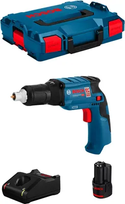 Produktbild von Trockenbauschrauber BOSCH GTB 12V-11 (1 x 3,0 Ah + GAL12V-40 + L-Boxx 102)